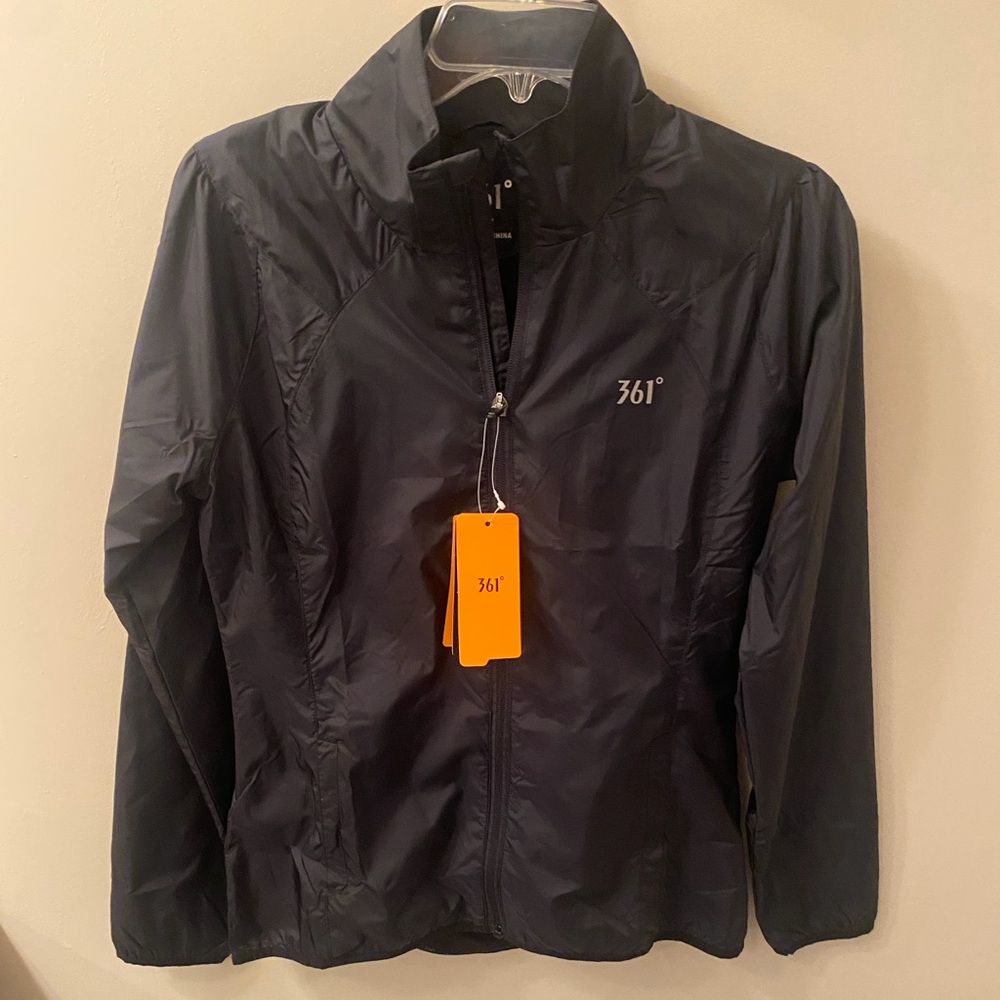 361° Women's Black Rain Jacket